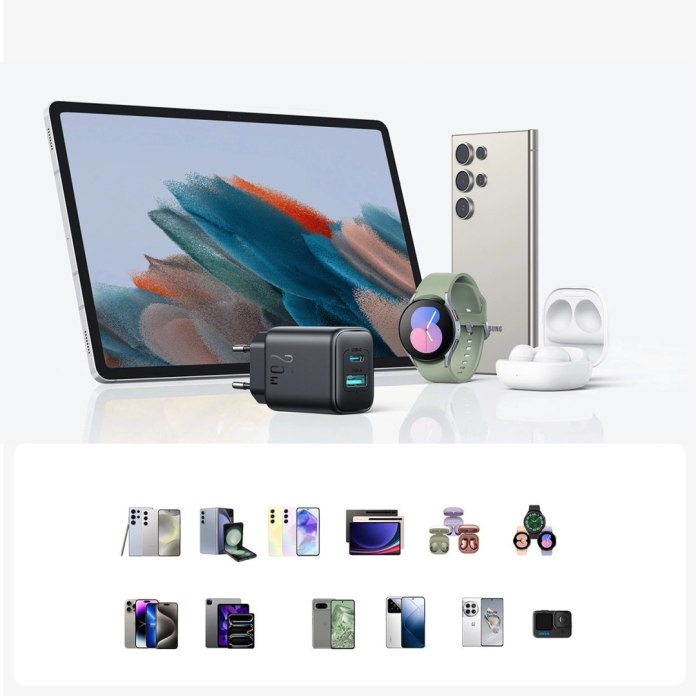 Urządzenia kompatybilne z ładowarką sieciową&nbsp;Joyroom JR-TCF13